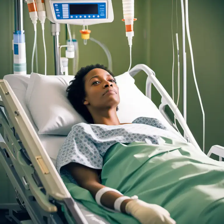 Visual representation of "drip" - To supply a patient with liquid slowly over a period of time