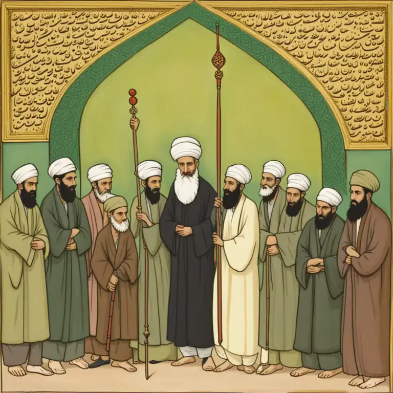 Visual representation of "imam" - Imam in Shi'a Islam is a title given to certain successors of Prophet Muhammad who have the spiritual and temporal leadership of the Muslim community.