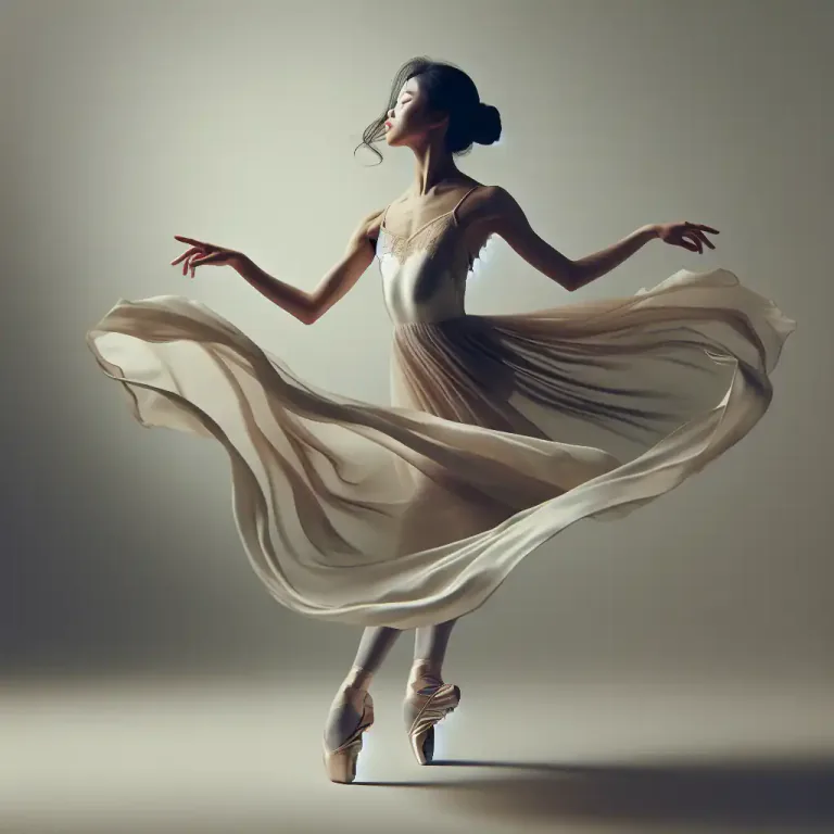Visual representation of "silkiness" - The property of flowing or moving easily, like silk.