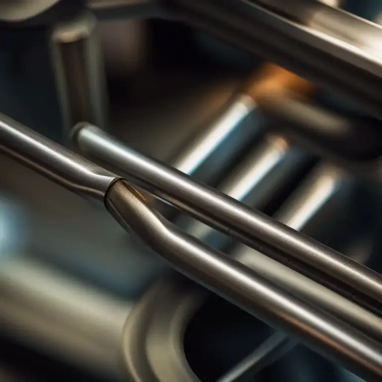 Visual representation of "pin" - Metal rod inside a machine performing a specific task