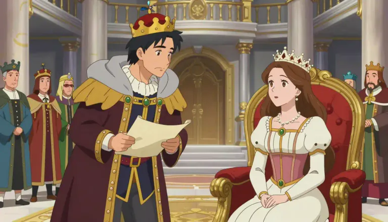 Visual representation of "courtier" - A person who often spends time in a royal court as a companion or adviser to the king or queen.