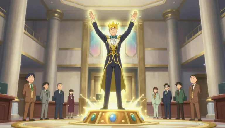 Visual representation of "aggrandizement" - The action of making oneself or something greater in power, status, or wealth.