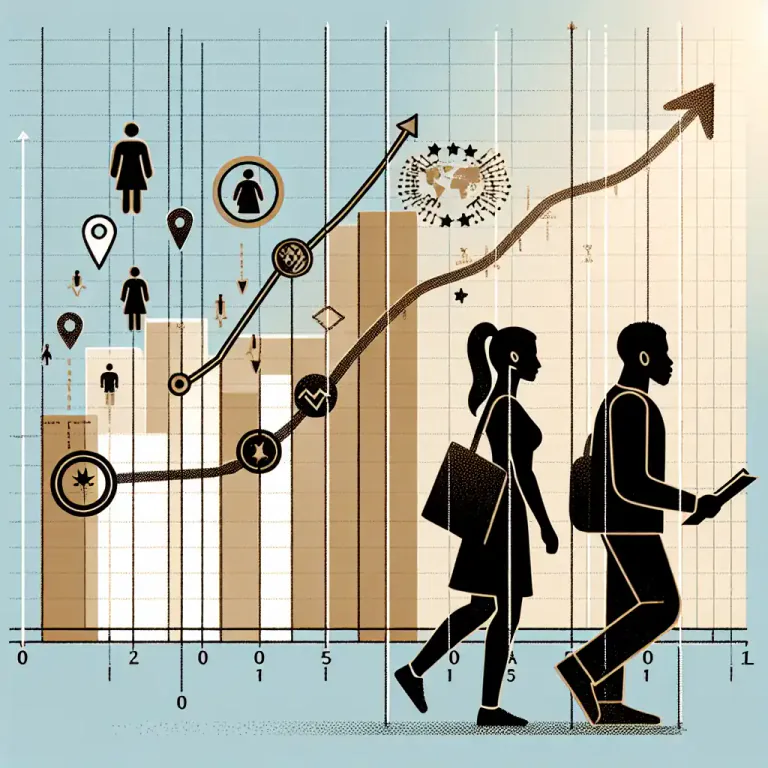 Visual representation of "timescale" - A representation of the time period for a series of events, often in graphical form.