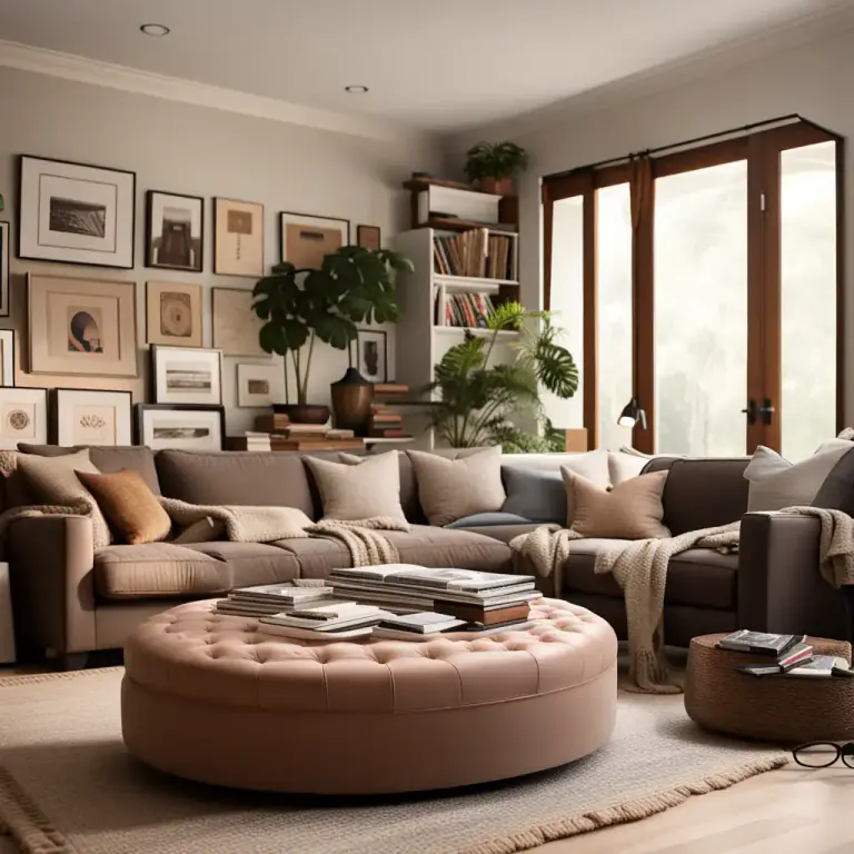Visual representation of "ottoman" - A low upholstered seat, or footstool, without a back or arms that typically serves also as a box, with the seat hinged to form a lid.