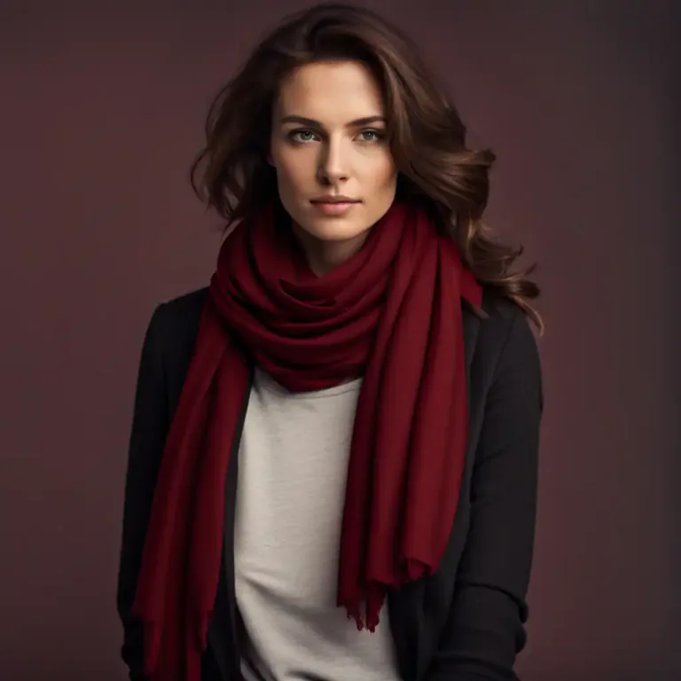 Visual representation of "burgundy" - Of a dark red color