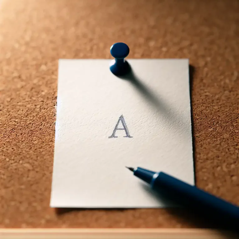 Visual representation of "minuscule" - A lowercase letter