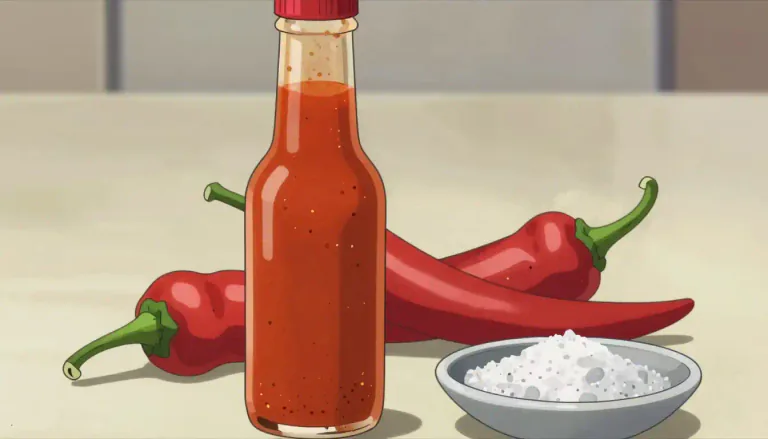 Visual representation of "tabasco" - A brand of hot sauce made from Tabasco peppers, vinegar, and salt, known for its spicy flavor.