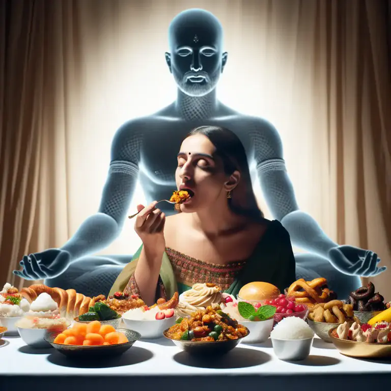 Visual representation of "fleshly" - Related to the physical body and not the spirit