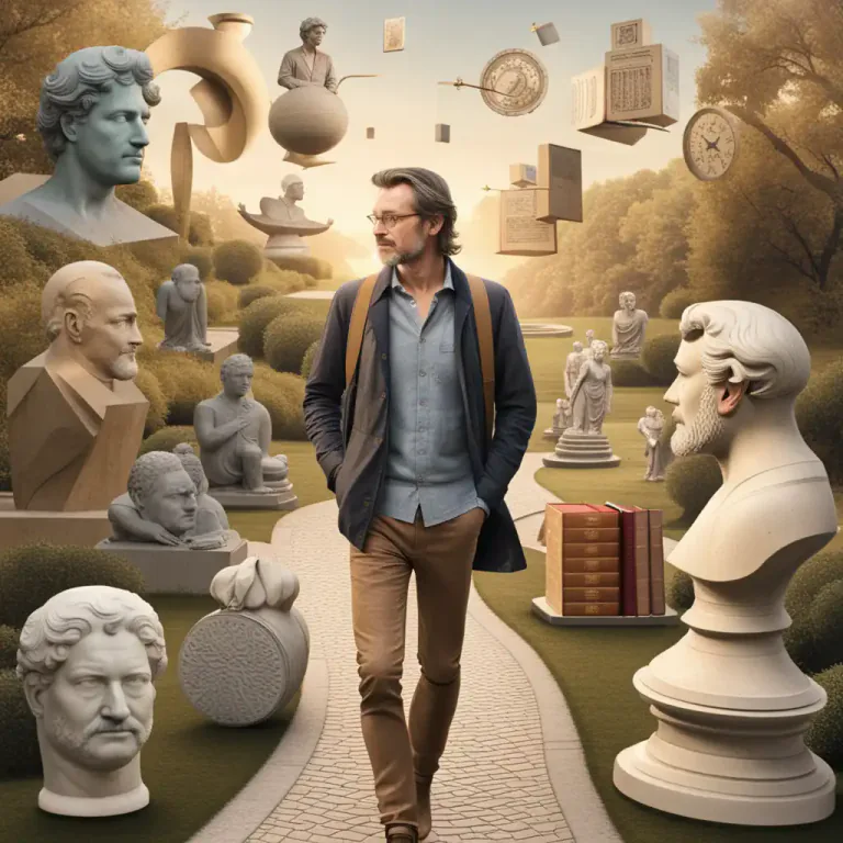 Visual representation of "pilgrim" - Someone who travels a long distance, usually on a journey of discovery or purpose