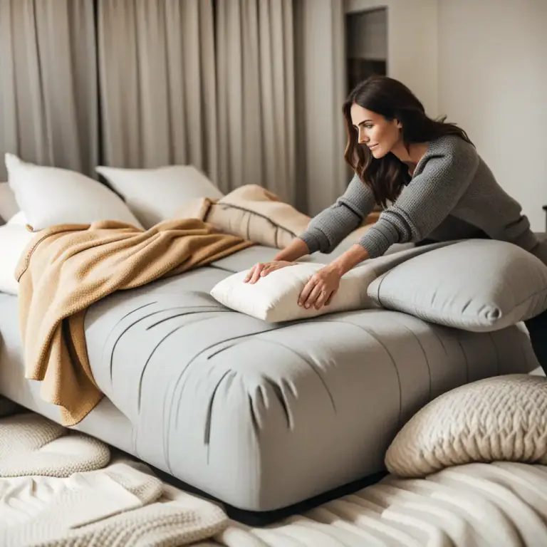 Visual representation of "sofa" - A bed that can be folded or transformed into a sofa.