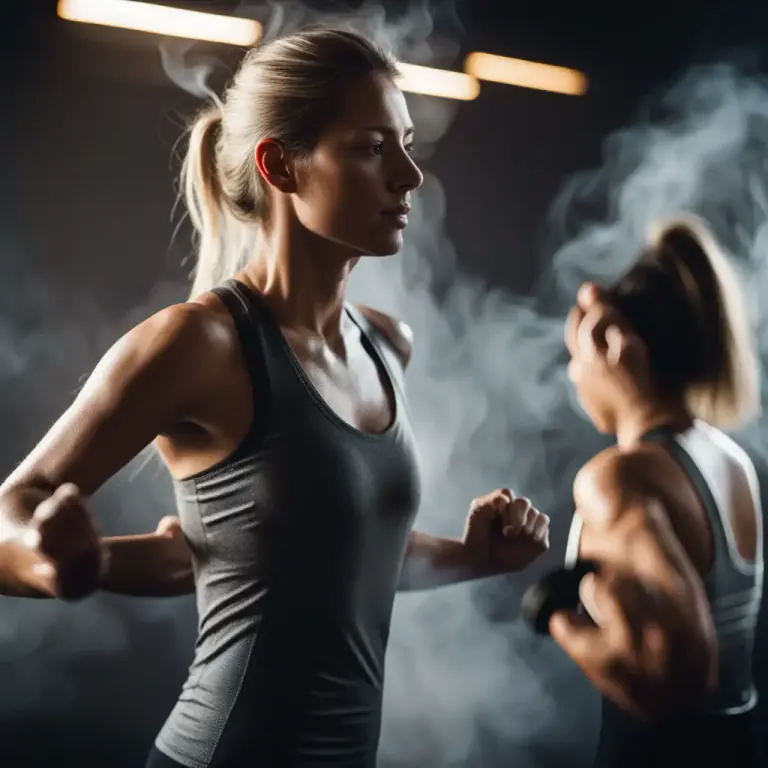Visual representation of "warm down" - The act of slowly reducing the intensity of physical activity to lower heart rate and body temperature after exercise.