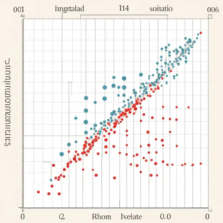 Visual representation of "deviant" - In statistics, deviant indicates a data point that differs greatly from other similar points
