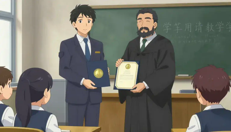 Visual representation of "accreditation" - The process of officially recognizing someone or something as having a certain status or meeting a certain standard.