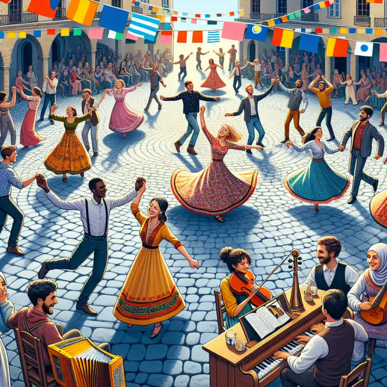 Visual representation of "jubilee" - A large and joyous celebration or festival.