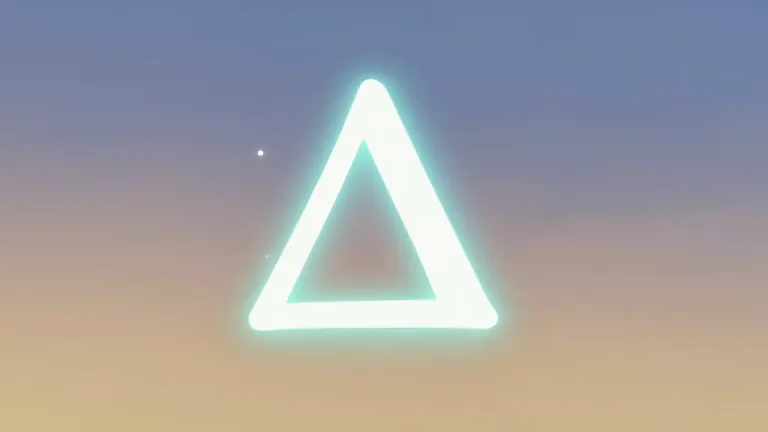 Visual representation of "delta" - The fourth letter of the Greek alphabet