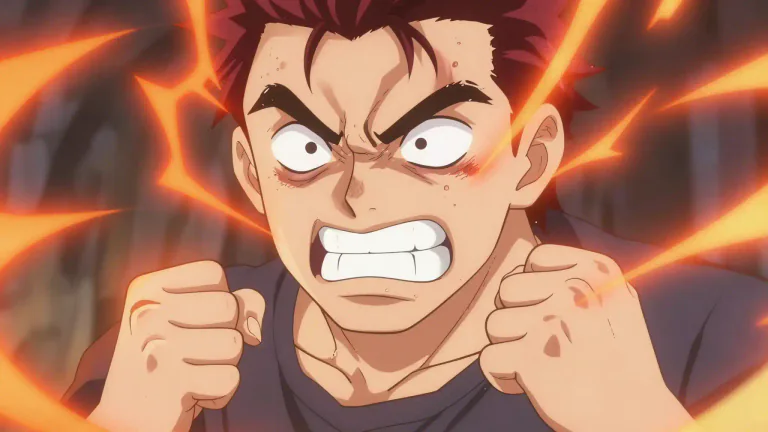 Visual representation of "rage" - Extreme or violent anger