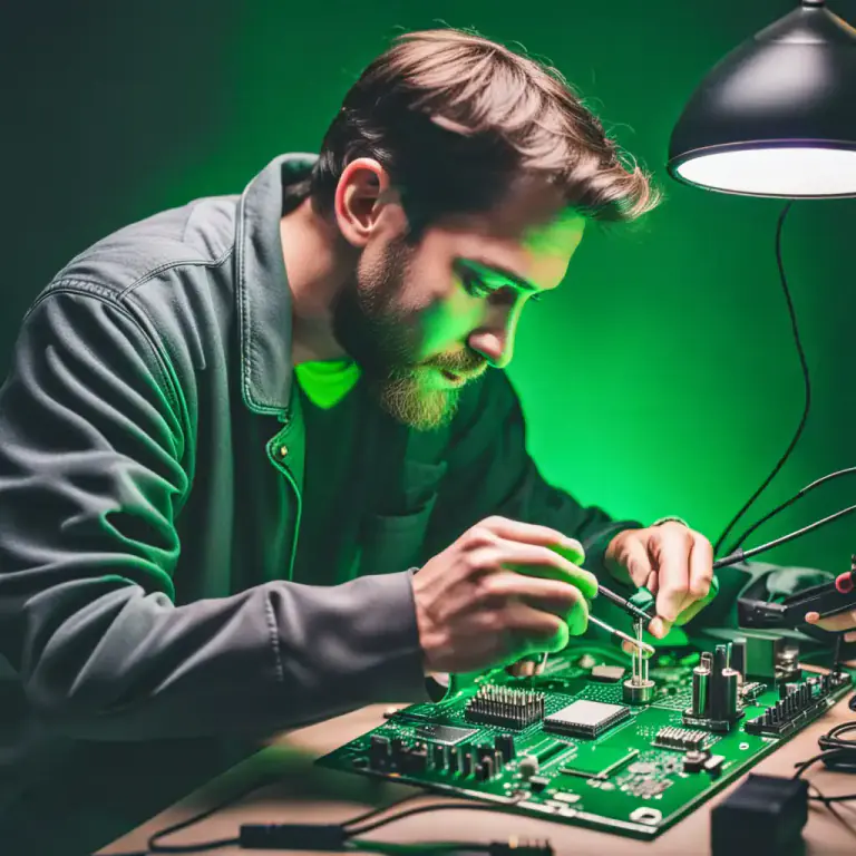 Visual representation of "solder" - To join pieces of metal together with solder