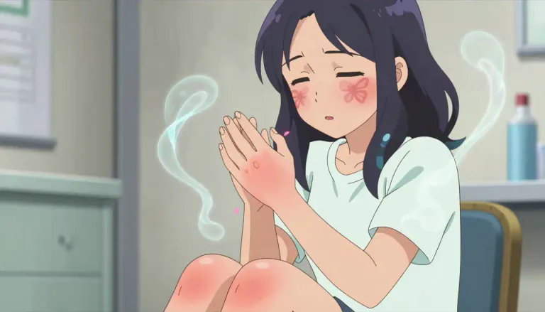 Visual representation of "lupus" - A serious disease where the body's immune system attacks its own tissues, often causing pain and swelling in the joints and skin rashes