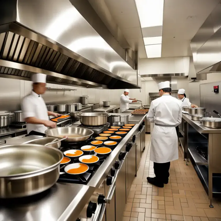 Visual representation of "cuisine" - A place where food is cooked
