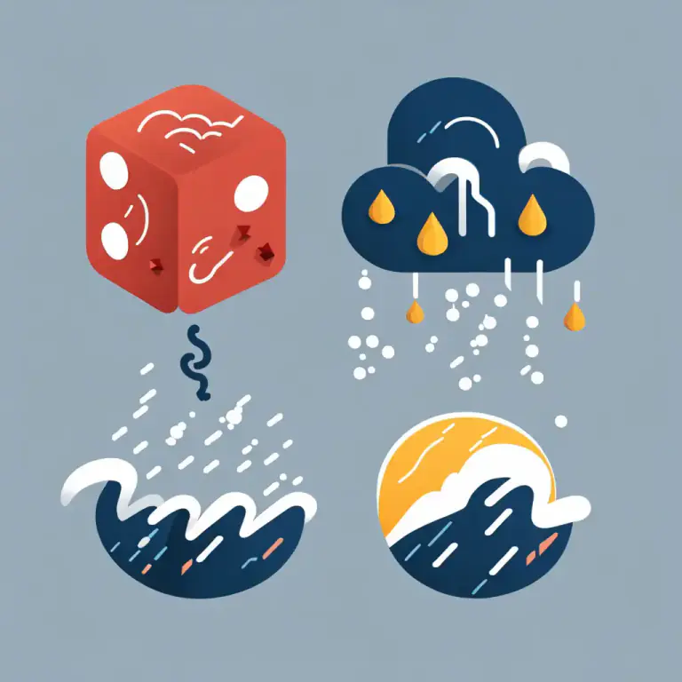 Visual representation of "all bets are off" - The outcome is unpredictable and existing expectations may not apply.