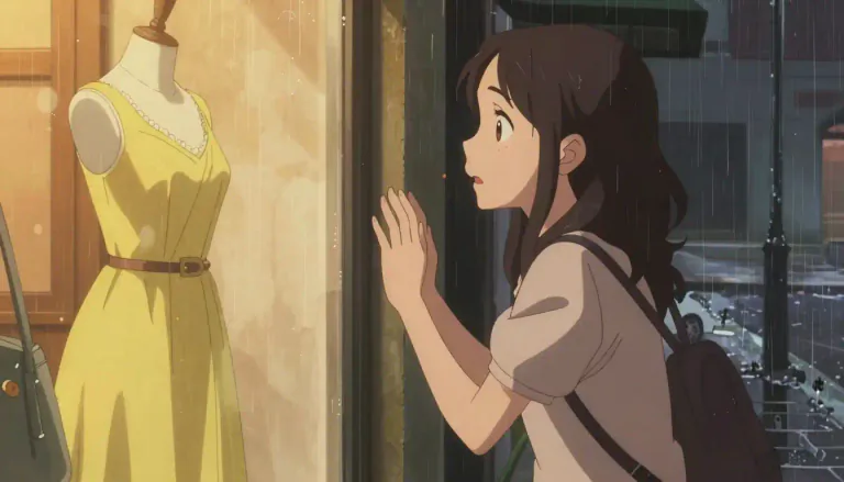 Visual representation of "yearningly" - In a way that shows a strong desire or longing for something.