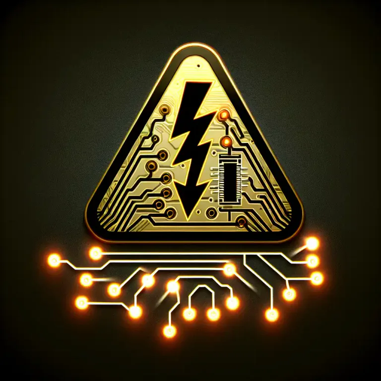 Visual representation of "drop" - In electronics, a decrease in voltage