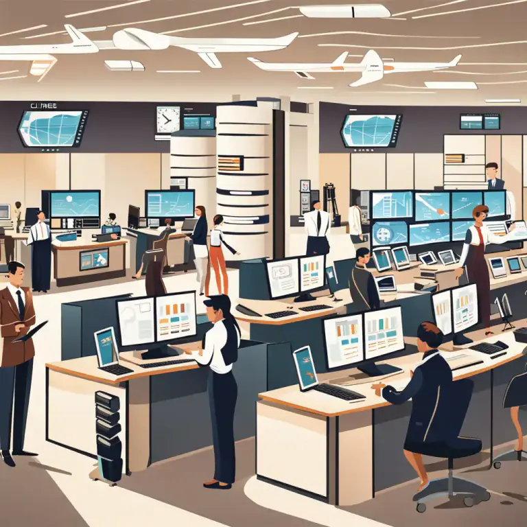 Visual representation of "concierge" - A company that provides personal services to clients, such as making travel arrangements.