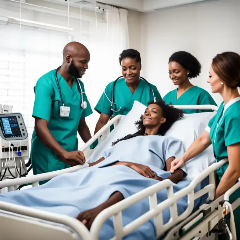 Visual representation of "pull the plug on somebody/something" - In a medical context, to discontinue life support for a critically ill patient.