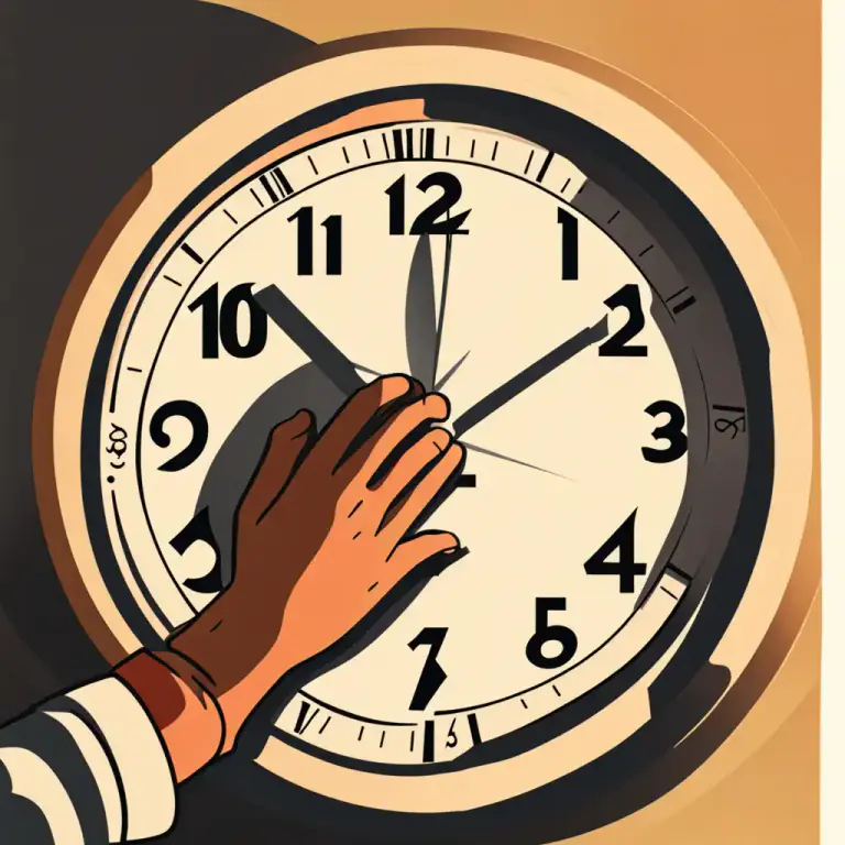 Visual representation of "put the clocks forward/back" - To adjust the time on one's clocks back to end Daylight Saving Time