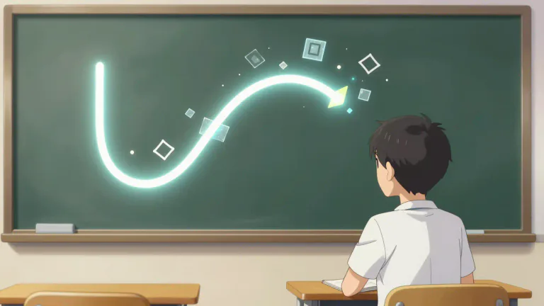 Visual representation of "quadratic" - Related to a mathematical term, equation, or formula which involves the square of a variable