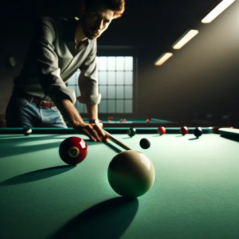 Visual representation of "carom" - A bouncing off an object or surface