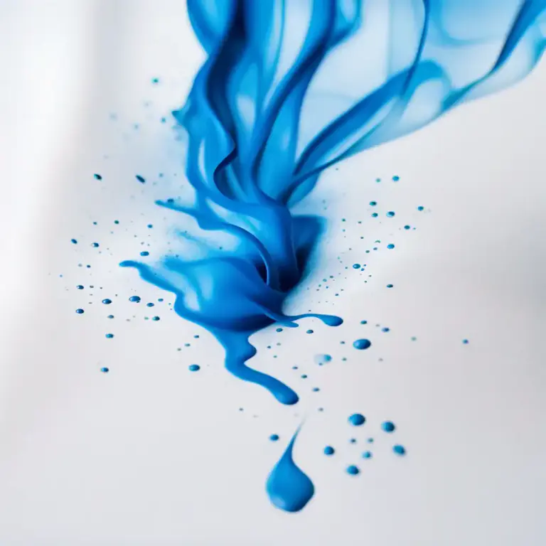 Visual representation of "smear" - a mark or stain made by a soft or wet substance being spread