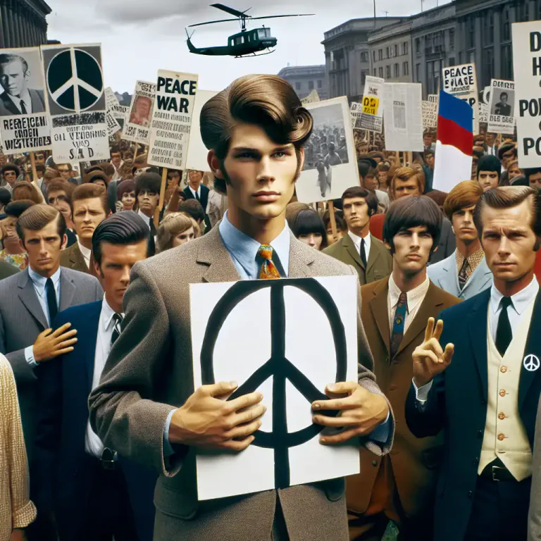 Visual representation of "weatherman" - A political and social radical, especially a member of the militant group 'Weatherman' in the 1960s