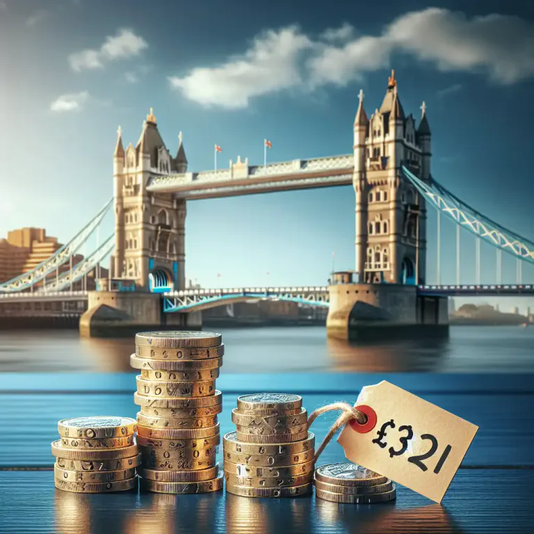 Visual representation of "sterling" - British money, especially the pound