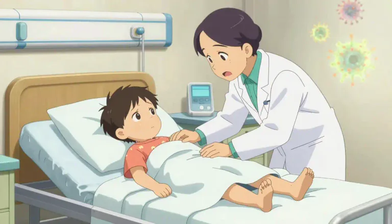 Visual representation of "poliomyelitis" - Poliomyelitis is a serious viral infection that can cause paralysis and is most common in children.