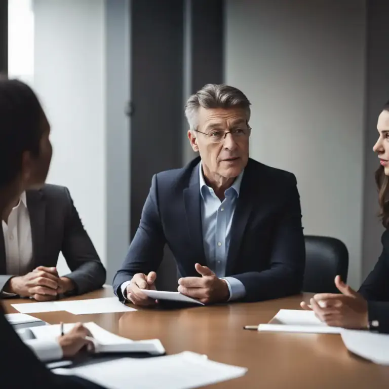 Visual representation of "consult" - provide professional advice or services