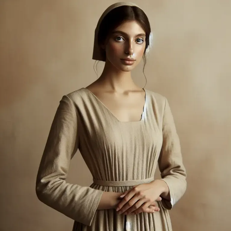 Visual representation of "beige" - Giving a sense of the color beige