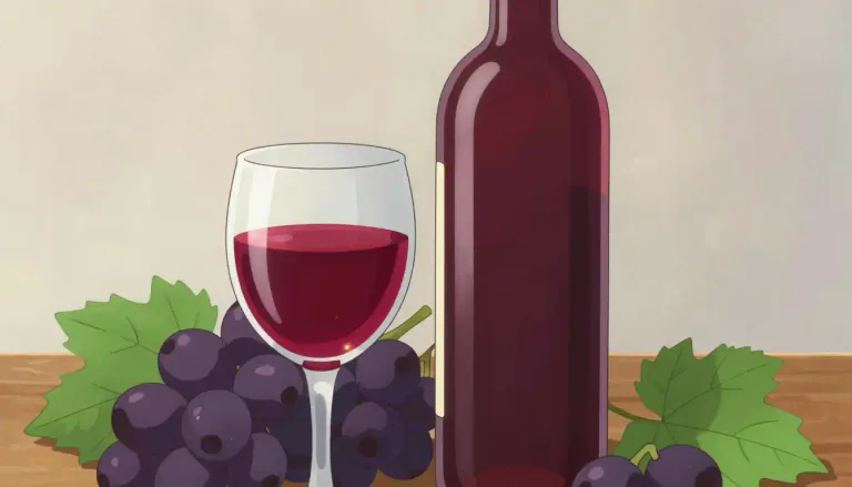 Visual representation of "vino" - An alcoholic drink that comes from fermented grape juice