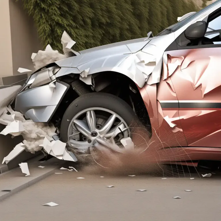 Visual representation of "impact" - The force of a collision or hit