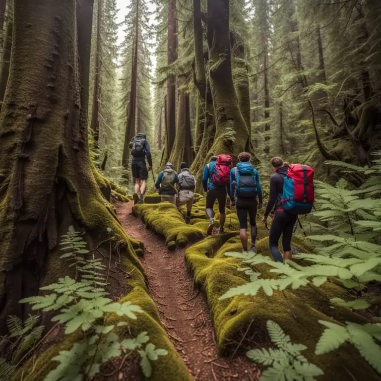 Visual representation of "wander" - to go away from a path or course