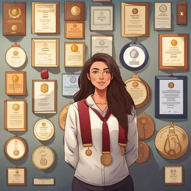 Visual representation of "impressive" - Making someone feel admiration or respect
