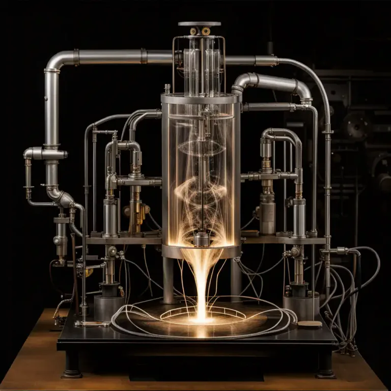 Visual representation of "thief" - A part in a mechanism that is designed to steal a portion of the power supplied