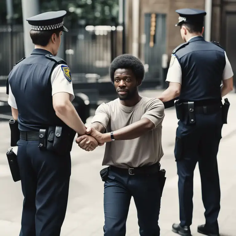 Visual representation of "surrender to" - To give up, submit, or yield to someone or something