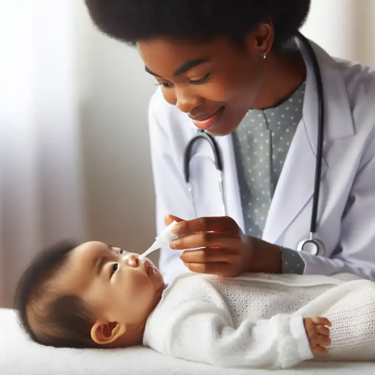 Visual representation of "aspirator" - A device used to remove mucus and fluid from a person's nose or mouth, especially a baby's