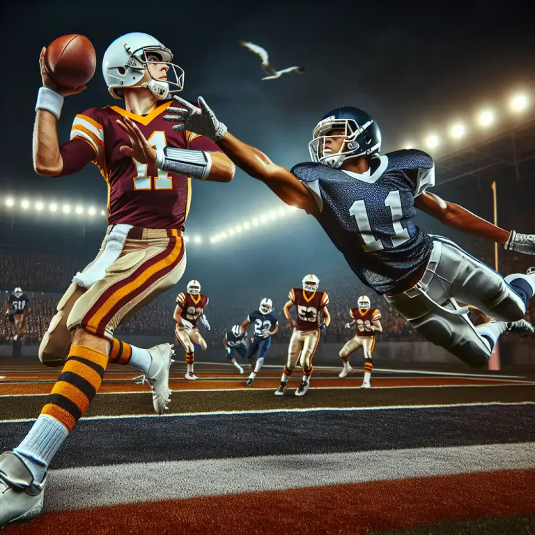 Visual representation of "overthrow" - In sports, to throw a ball or other object beyond the intended target