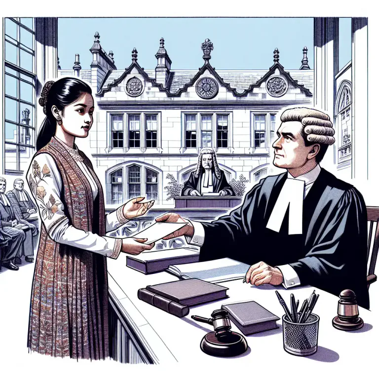 Visual representation of "precognition" - In Scottish law, a formal statement made by a witness before a court case begins.