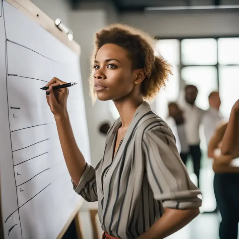 Visual representation of "get the bit between your teeth" - To become determined to pursue a task, especially after initial problems or failures.