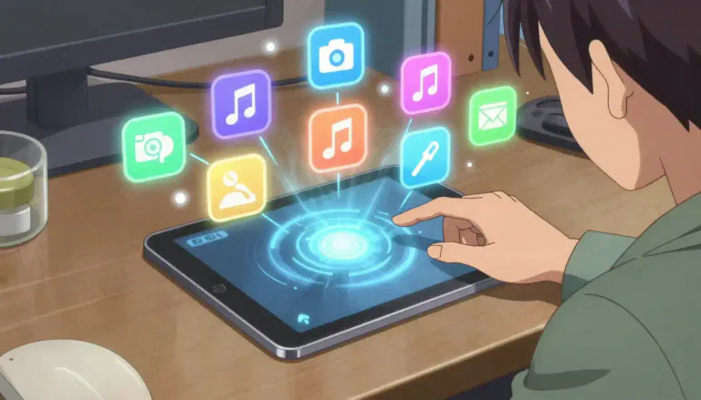 Visual representation of "functionality" - The range of things that a device, machine, or system can do.