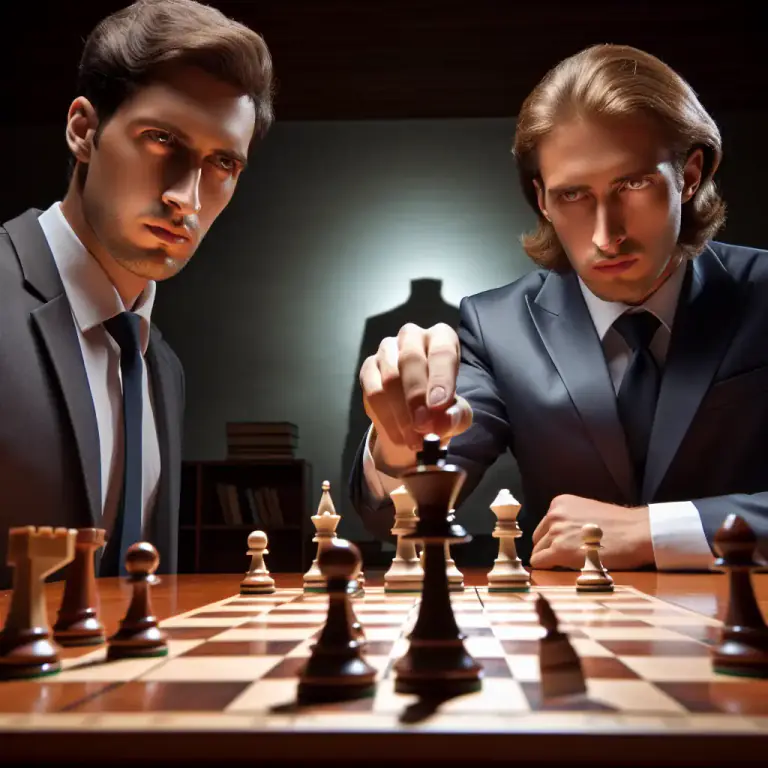 Visual representation of "endgame" - A plan or a strategy to achieve the final victory