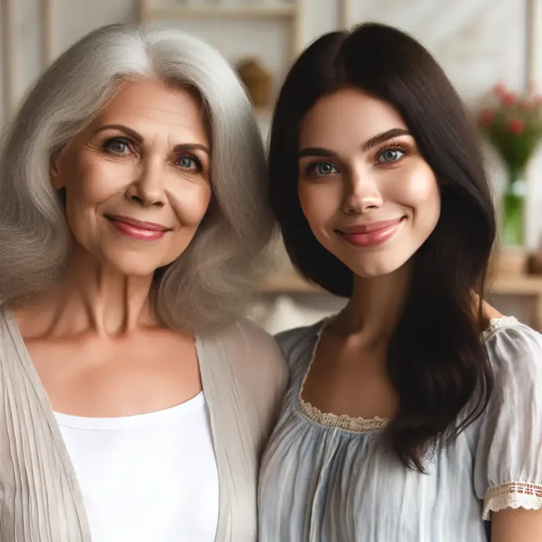 Visual representation of "kinswoman" - A female relative